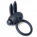 EasyToys | Вибро-эрекционное кольцо в виде кролика Easy Toys Bunny Vibe черное. Цена 495 грн. Фото: 1