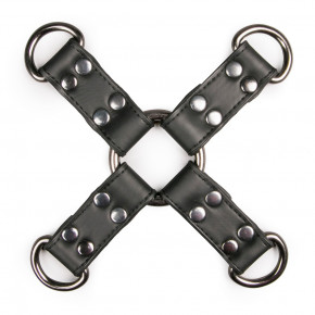 EasyToys | Крестовина , Zwarte Kunstleren Hogtie. Ціна: 1395 грн