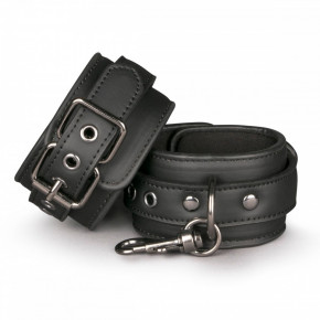 EasyToys | Наручники Easy Toys Faux Leather Handcuffs, чорні. Ціна: 1950 грн