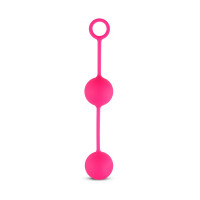 EasyToys | Вагинальные шарики со смещенным центром тяжести Love Balls With Counterweight - Pink. Цена 839 грн