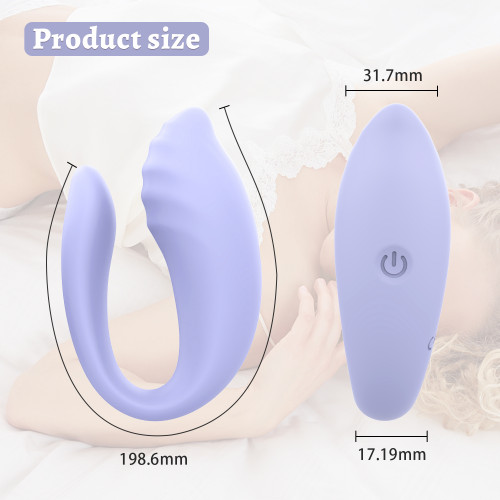 Every Night Toys | Вибратор для пар Every Night Toys Cosima с дистанционным управлением, лавандовый, 10 режимов. Цена 1 566 грн. Фото: 6