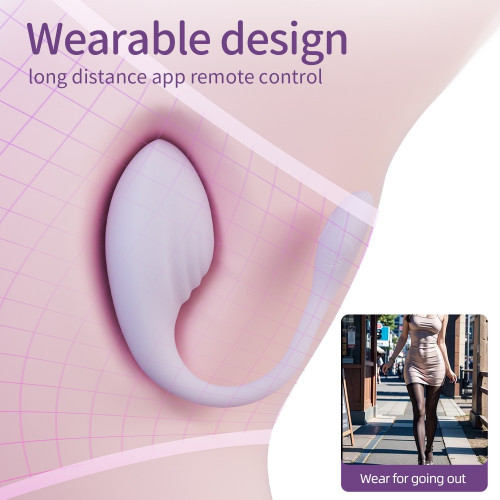 Every Night Toys | Виброяйцо Every Night Toys Isadora с дистанционным управлением, лавандовый, 10 режимов вибрации. Цена 1 272 грн. Фото: 2