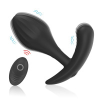  | Массажёр простаты Every Night Toys Miah с дистанционным управлением, чёрный, 10 режимов вибрации. Ціна 1480 грн