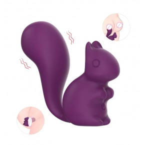 Every Night Toys | Мини-вибратор клиторальный Every Night Toys Debbie в форме белочки фиолетовый, 10 режимов вибрации. Цена: 1 350 грн