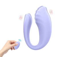 Every Night Toys | Вибратор для пар Every Night Toys Anthea с пультом, лавандовый, 19.8 х 6.3 см. Цена 1 518 грн