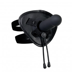Evolved Novelties | Страпон Evolved Novelties Heavenly Harness с вибрацией, черный. Цена: 7 250 грн