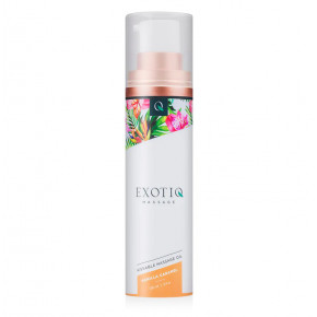 Exotiq Massage | Масло для массажа съедобное с ароматом ванили и карамели 100 мл Exotiq Massage Oil Vanilla Caramel. Цена: 850 грн