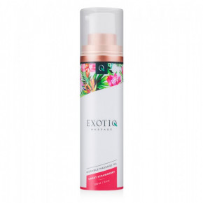 Exotiq Massage | Масло для массажа съедобное с ароматом и вкусом клубники,100 мл Exotiq Massage Oil Sweet Strawberry. Цена: 850 грн