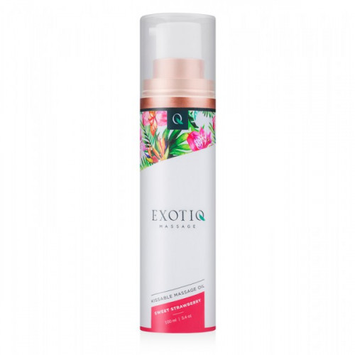 Exotiq Massage | Масло для массажа съедобное с ароматом и вкусом клубники,100 мл Exotiq Massage Oil Sweet Strawberry. Цена: 850 грн Exotiq Massage | Масло для массажа съедобное с ароматом и вкусом клубники,100 мл Exotiq Massage Oil Sweet Strawberry. Цена: 850 грн