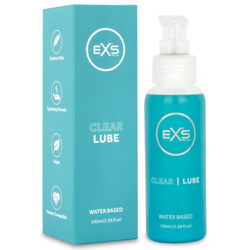 EXS | Лубрикант на водной основе EXS Clear увлажняющий, без запаха, 100 мл. Ціна 399 грн EXS | Лубрикант на водной основе EXS Clear увлажняющий, без запаха, 100 мл. Ціна 399 грн