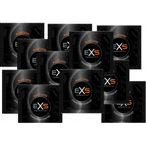 EXS | Набор черных латексных презервативов Exs BLACK (цена за 10 шт.). Ціна: 350 грн