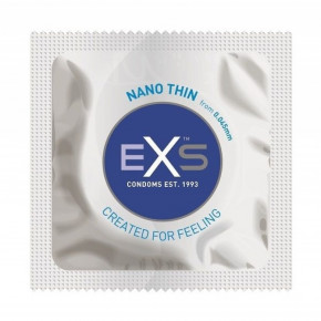 EXS | Презервативы ультратонкие EXS Nano Thin веганские (цена за 5 шт.). Ціна: 175 грн
