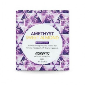 EXSENS | Пробник Масажного Масла Amethyst Sweet Almond 3Мл. Ціна: 49 грн
