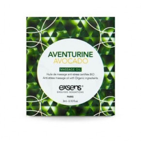 EXSENS | Пробник Масажного Масла Anti-Stress Aventurine Avocado 3Мл. Ціна: 49 грн