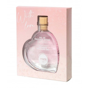 Массажное масло EXSENS With Love Cotton Candy 50мл разогревающее, без сахара, съедобное