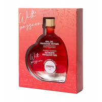 Массажное масло EXSENS With Passion Candy Apple 50мл разогревающее, без сахара, съедобное