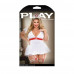 Fantasy Lingerie | Сексуальный костюм медсестры Fantasy Lingerie 4 предмета, белый, XL/XXL. Ціна 4995 грн. Фото: 2