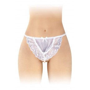 Fashion Secret | Трусики-стринги с жемчужной ниткой Fashion Secret KATIA White. Цена: 359 грн
