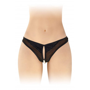 Fashion Secret | Трусики с жемчугом и доступом Fashion Secret Sophie Black. Цена: 359 грн