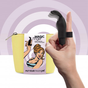 FeelzToys | Вібратор На Палець Feelztoys Magic Finger Vibrator Black. Ціна: 629 грн