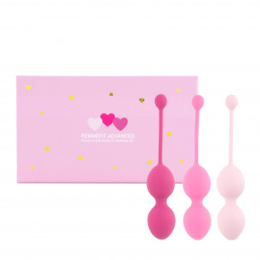 FeelzToys | FeelzToys Набір Вагінальних Кульок Femmefit Advanced Pelvic Muscle Training Set. Ціна: 1639 грн