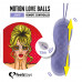 FeelzToys | Вагінальні Кульки З Масажем Та Вібрацією Feelztoys Motion Love Balls Jivy З Пультом Ду, 7 Режимів. Ціна 1439 грн. Фото: 1