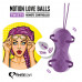 FeelzToys | Вагінальні Кульки З Масажем Та Вібрацією Feelztoys Motion Love Balls Twisty З Пультом Ду, 7 Режимів. Ціна 1439 грн. Фото: 1