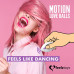 FeelzToys | Вагінальні Кульки З Масажем Та Вібрацією Feelztoys Motion Love Balls Twisty З Пультом Ду, 7 Режимів. Ціна 1439 грн. Фото: 3