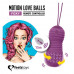 FeelzToys | Вагинальные шарики с жемчужным массажем FeelzToys Motion Love Balls Foxy с пультом ДУ, 7 режимов. Цена 1 223 грн. Фото: 1