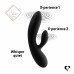 FeelzToys | Гнучкий Вібратор Кролик З Двома Моторами Feelztoys Lea Rabbit Vibrator Black. Ціна 2489 грн. Фото: 5