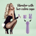 FeelzToys | Мини-вибратор FeelzToys Mister Bunny Purple с двумя насадками. Цена 1 239 грн. Фото: 1