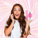 FeelzToys | Пульсатор для клітора плюс вібратор Feelztoys Femmegasm Tapping & Tickling Vibrator Pink. Ціна 2226 грн. Фото: 2