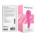 FeelzToys | Пульсатор для клітора плюс вібратор Feelztoys Femmegasm Tapping & Tickling Vibrator Pink. Ціна 2226 грн. Фото: 5
