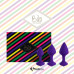 FeelzToys | Набір Силіконових Анальних Пробок Feelztoys - Bibi Butt Plug Set 3 Pcs Purple. Ціна 1029 грн. Фото: 3