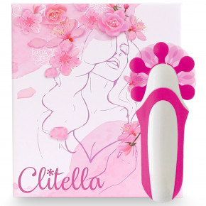 Стимулятор З Імітацією Оральних Ласк Feelztoys - Clitella Oral Clitoral Stimulator Pink
