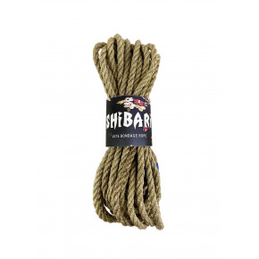 Feral Feelings | Джутовая веревка для Шибари Feral Feelings Shibari Rope, 8 м серая. Цена: 349 грн