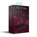 Feral Feelings | Набор Feral Feelings BDSM Kit 5 Black, наручники, поножи, коннектор, маска, паддл. Ціна 2362 грн. Фото: 1