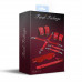 Feral Feelings | Набор Feral Feelings BDSM Kit 5 Red, наручники, поножи, коннектор, маска, паддл. Цена 2 362 грн. Фото: 1