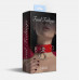 Feral Feelings | Ошейник для фиксации из натуральной кожи Feral Feelings - D-Rings Red. Цена 534 грн. Фото: 1