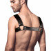 Feral Feelings | Мужская портупея на грудь из натуральной кожи Feral Feelings - Bulldog Harness Black. Ціна 1138 грн. Фото: 1