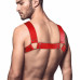Feral Feelings | Мужская портупея на грудь из натуральной кожи Feral Feelings - Bulldog Harness Red. Цена 1 138 грн. Фото: 1 Feral Feelings | Мужская портупея на грудь из натуральной кожи Feral Feelings - Bulldog Harness Red. Цена 1 138 грн. Фото: 1
