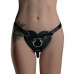 Feral Feelings | Трусики Сердце для страпона из натуральной кожи Feral Feelings - Hearts Strap-on Belt Black. Ціна 1019 грн. Фото: 1
