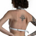 Feral Feelings | Лиф Сердце из натуральной кожи Feral Feelings - Hearts Bra White. Цена 908 грн. Фото: 1