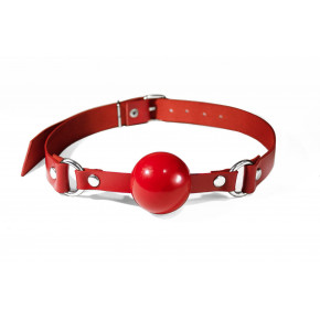 Feral Feelings | Кляп силиконовый Feral Feelings Silicon Ball Gag Red/Red. Ціна: 704 грн