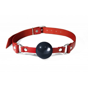 Feral Feelings | Кляп силиконовый Feral Feelings Silicon Ball Gag Red/Black. Ціна: 704 грн