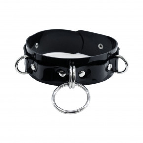 Feral Feelings | Ошейник для фиксации Feral Feelings - D-Rings Black. Цена: 629 грн