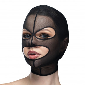 Feral Feelings | Маска сетка с открытым ртом и глазами Feral Feelings - Mask Black. Цена: 669 грн