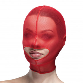 Feral Feelings | Маска сетка с открытым ртом Feral Feelings - Hood Mask Red. Цена: 669 грн