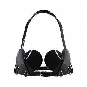 Feral Feelings | Лиф Сердце Feral Feelings - Hearts Bra Black. Ціна: 1069 грн