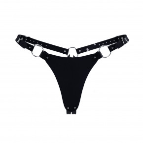 Feral Feelings | Трусики классические Feral Feelings - String Bikini Black. Цена: 989 грн